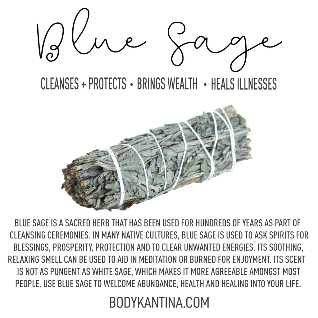 BLUE SAGE SMUDGE STICK