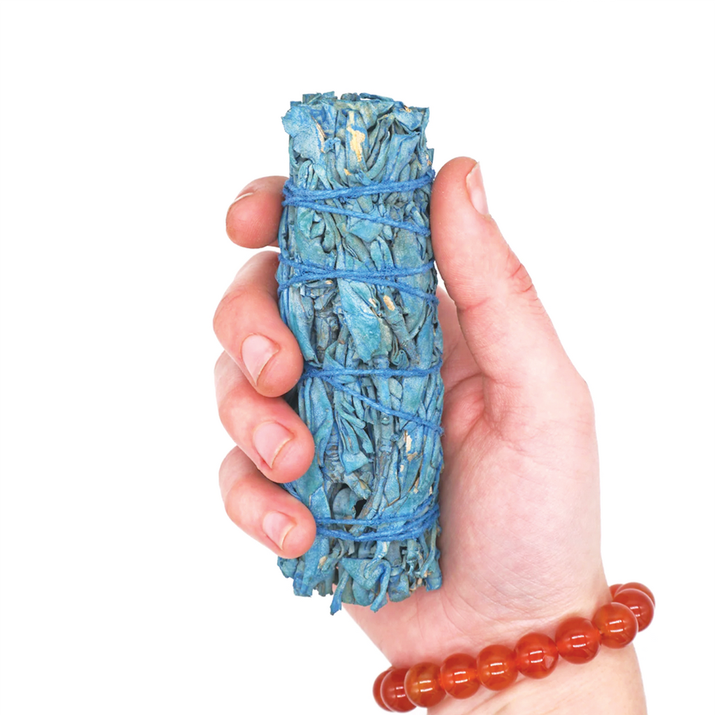 NAG CHAMPA WHITE SAGE SMUDGE STICK