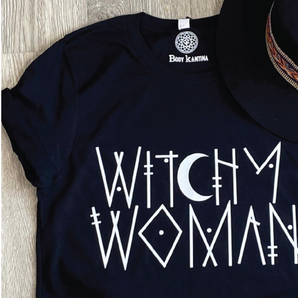 WITCHY WOMAN  WHITE T-SHIRT